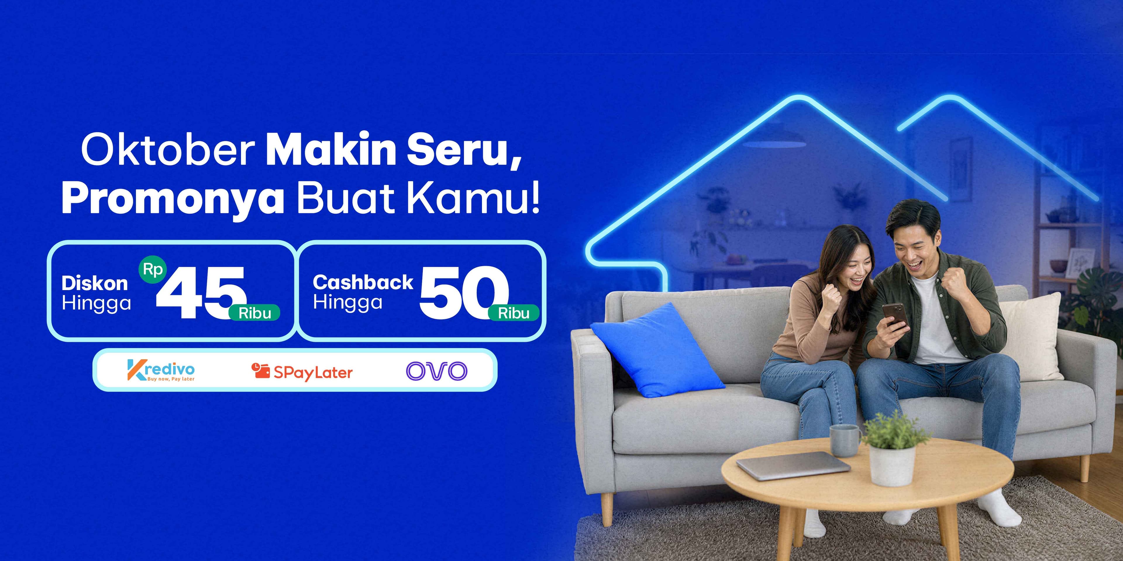 Oktober Makin Untung Bareng XL HOME!
